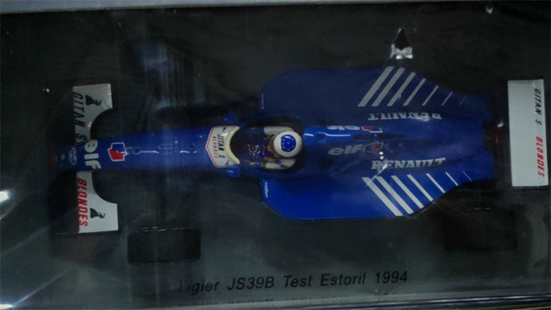 Spark Ligier JS39B Test Estoril 1994 M.SCHUMACHER 1:43 Car Pre-built Model view6