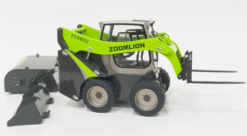 ZOOMLION ZS080V SKID STEER LOADER Forklift 1:20 Truck Pre-built Model
