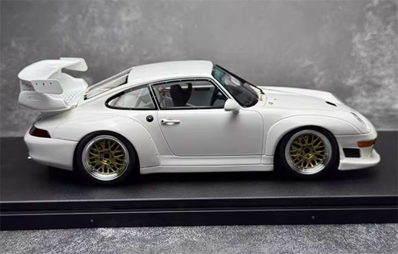 1:18 PORSCHE 911 (993) GT2 EVO COUPE 1995 White  GT SPIRIT Limited Edition Resin Car Model