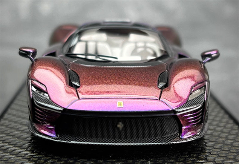 1:43 BBR MODELS Ferrari daytona sp3 convertible sports car chameleon LTD 24PCS view6