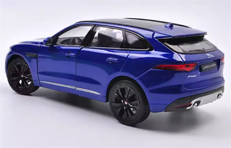 1:24 JAGUAR F-pace SUV  Blue  WELLY  DIECAST Car Model