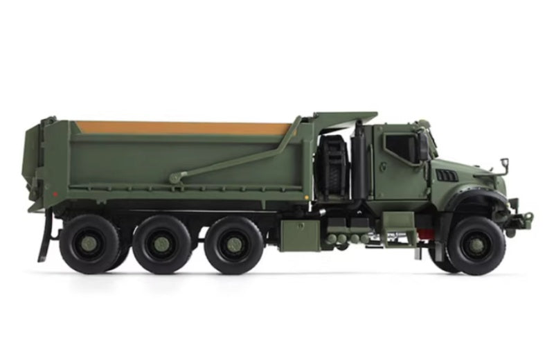 1:50 Mack Tan Mack Defense M917A3 DCP military green Diecast Model view3