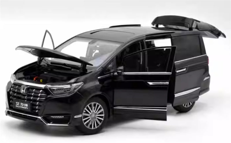 Dongfeng Honda ELYSION MPV 2022 black 1:18 Car Pre-built Model view3