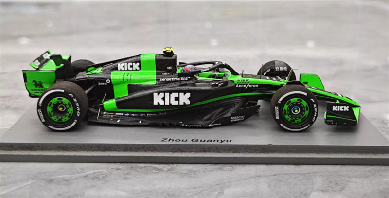 1:43 Stake C44 2024 Spark Qatar GP Resin Car Model view4