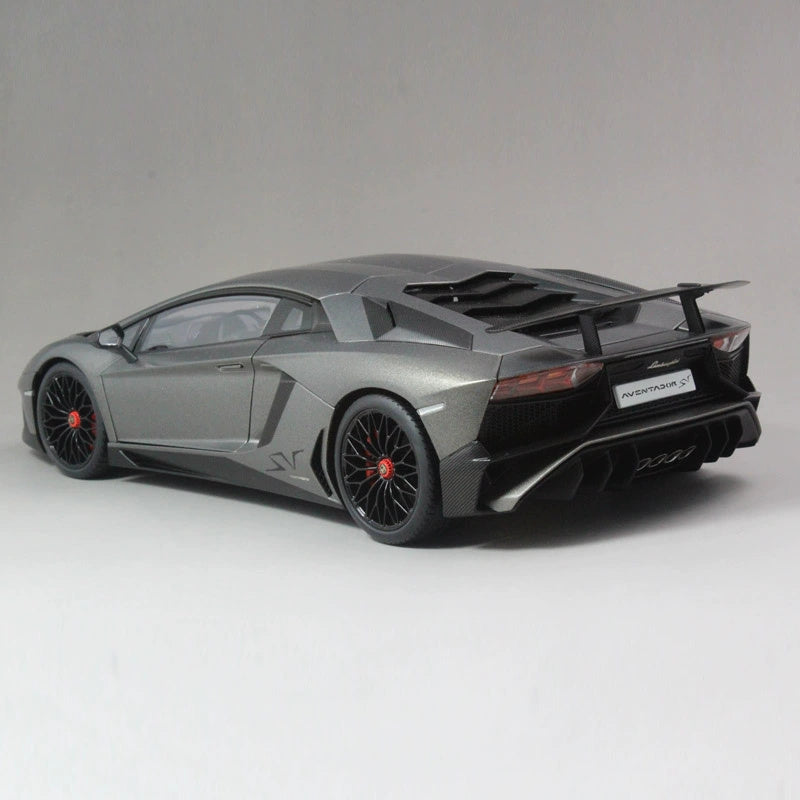 AUTOART Lamborghini Aventador LP750-4 SV Gray 1/18 car Pre-a Model