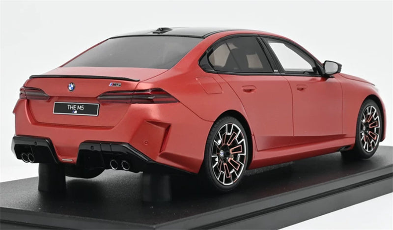1:18 BMW M5 2025 red GT Spirit Limited Edition Resin Model