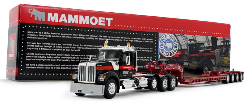 Mammoet  Kenworth W990 with Fontaine trailer 1:64 Truck Pre-built Model