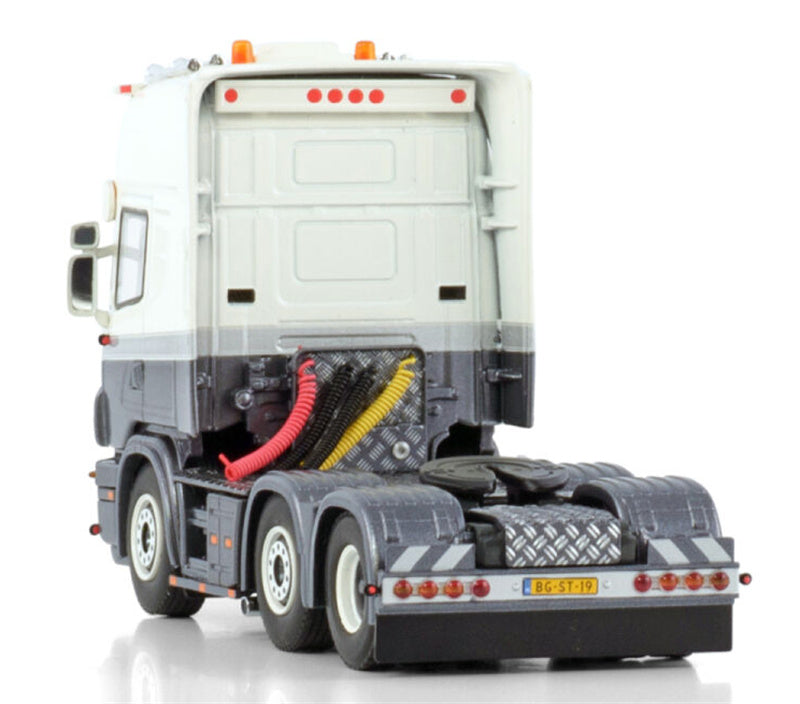 WSI SCANIA 4 SERIES TOPLINE 6X2 TWIN STEER De Lindenborg 1:50 Truck Pre-built Model