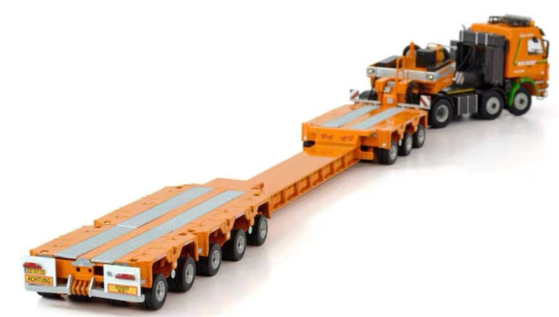 WSI  SCANIA 3 SERIES INTER COMBI SCHEUERLE SET VAN DER VLIST GROOT AMMERS 1:50 DIECAST Truck