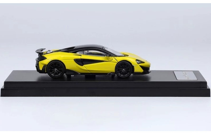 1:64 McLaren 600lt LCD Yellow Diecast Model view4