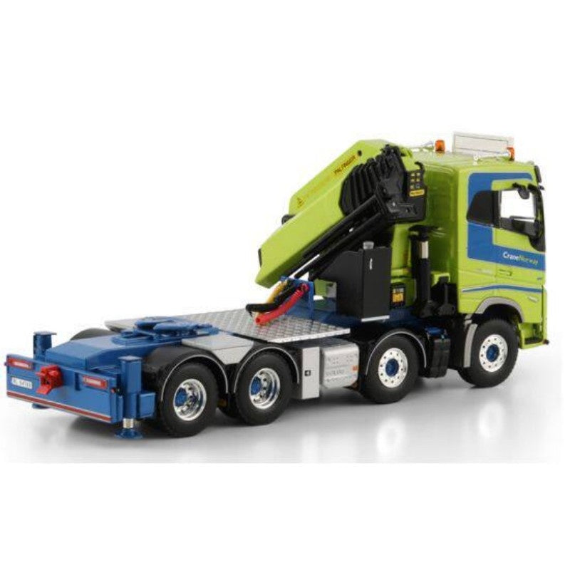 1:50 VOLVO CRANE NORWAY FH5 8X4 PK 92002 SH + JIB WSI Diecast Model
