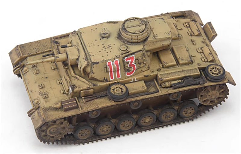 S-MODEL Tank No. 3 G-type African Army #113 1:72 Tank Pre-built Model