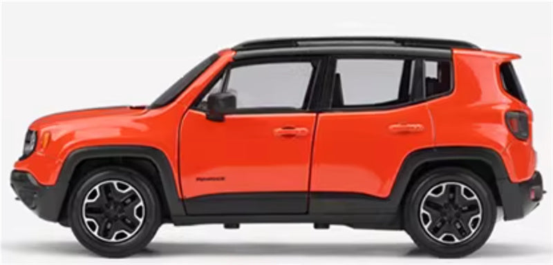 1:24 Jeep Renegade trailhawk  Orange  WELLY  DIECAST Car Model