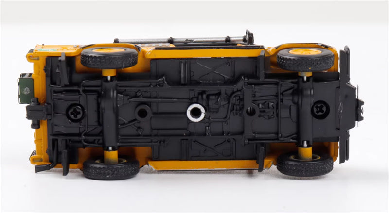 SW Land Rover Defender 110 Yellow Camel Trophy Limited Edition 499PCS ONLY 1:64 car Pre-built Model view6