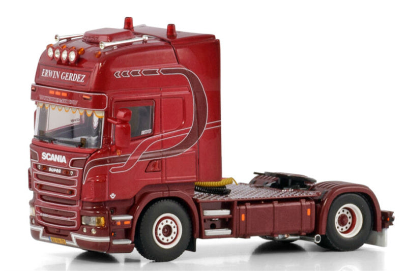 WSI SCANIA R6 TOPLINE 4X2 Erwin Gerdez int. transport 1:50 Truck Pre-built Model