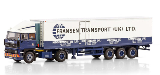 WSI DAF 2800 4X2 CLASSIC REEFER Fransen Transport UK 1:50 Model
