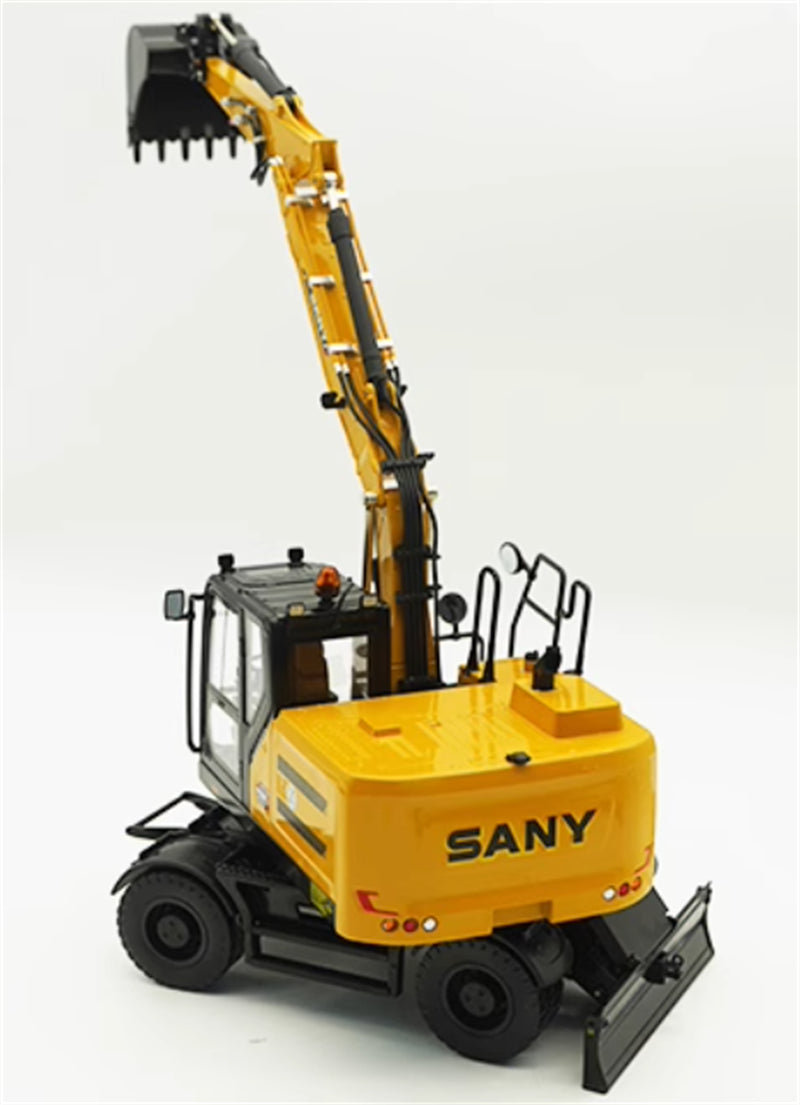 SANY SY155W Wheel Excavator 1:25 Truck Pre-built Model