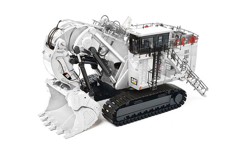 CCM 6090 FS Hydraulic Mining excavator White Edition 1:48 DIECAST Truck Lorry