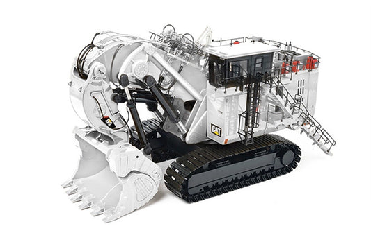 CCM 6090 FS Hydraulic Mining excavator White Edition 1:48 DIECAST Truck Lorry