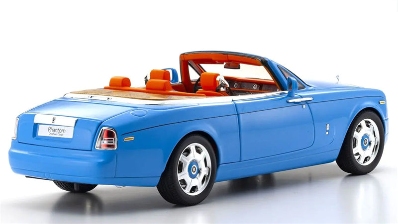 1:18 Rolls-Royce Phantom Drophead Coupe  Light Blue KYOSHO  DIECAST Model