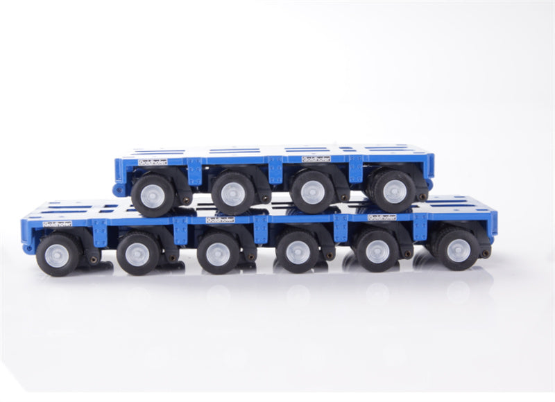 Conrad GOLDHOFER THP/SL4 and THP/SL6 Module and parallel combination 1:50 Truck Pre-built Model