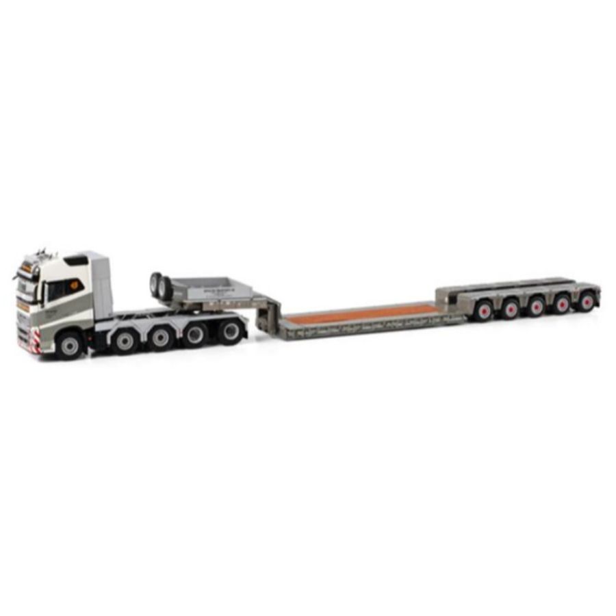 WSI VOLVO FH4 GLOBETROTTER 10X4 NOOTEBOOM LOWLOADER - 5 AXLE AFFOLTER 1:50 DIECAST Truck Lorry