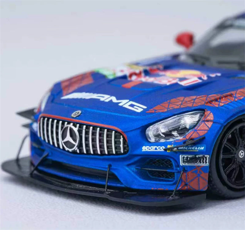 1:64 Mercedes-Benz AMG GTS modify Rhino Model Limited Edition 699PCS ONLY DIECAST Model