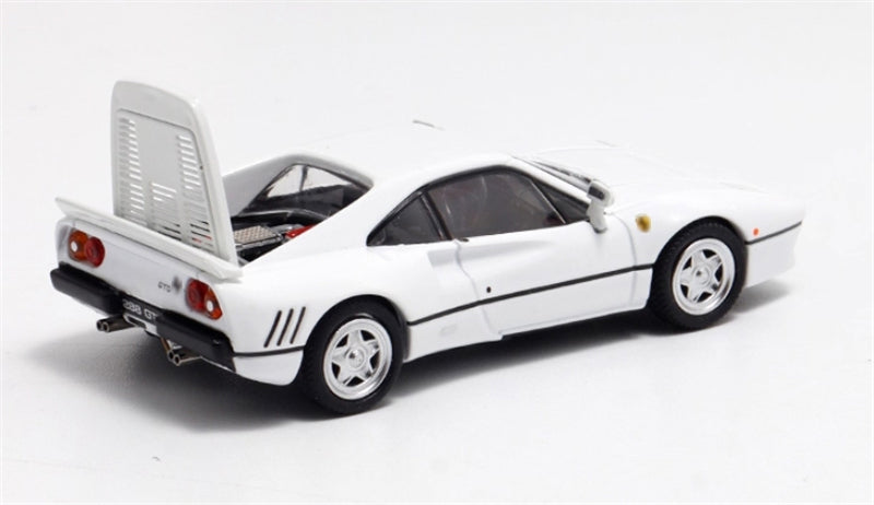 Hone Model Ferrari 288 GTO White Limited Edition 299PCS ONLY 1:64 car Pre-built Model view4