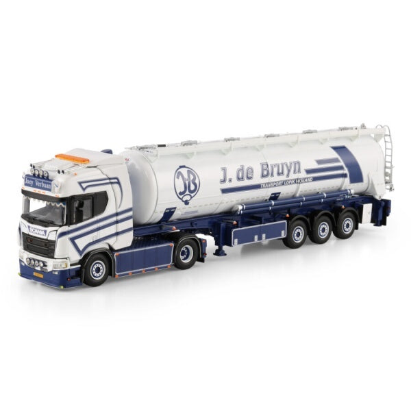 1:50 SCANIA JOEY VERBAAN R CR20H 4X2 TIPPER TRAILER 3 AXLE WSI   Diecast Model