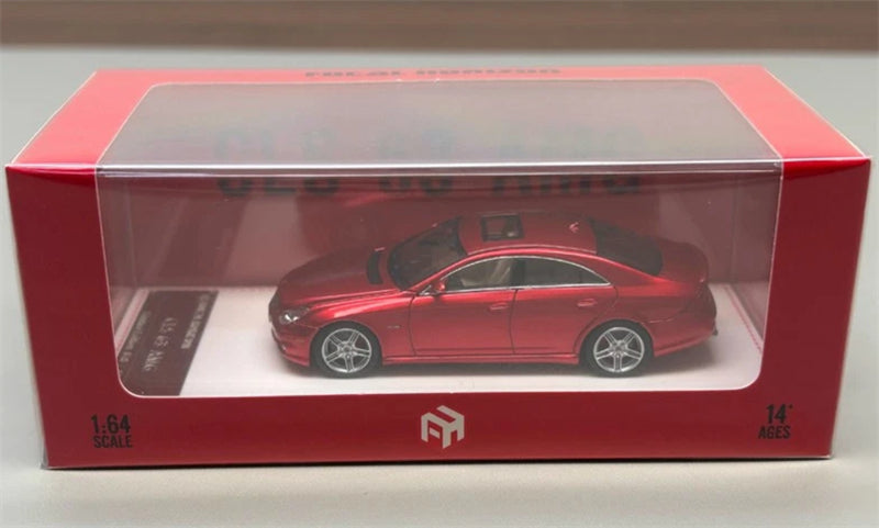 Focal Horizon Mercedes BENZ CLS63 AMG first generation C219 metal red Limited Edition 699PCS ONLY 1:64 Car Pre-built Model view6