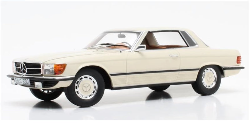 CULT Mercedes Benz C107 SLC 1973 White 1:18 Car Pre-built Model