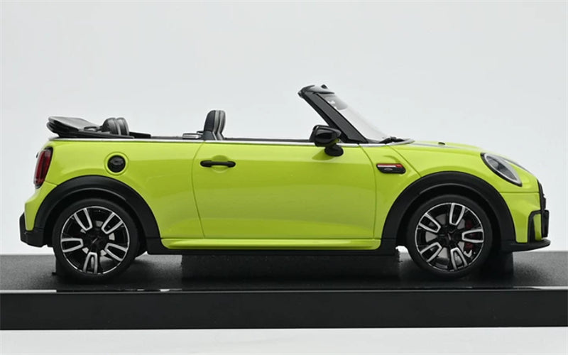 1:18 MINI COOPER JCW CABRIO ZESTY 2021 yellow OTTO Limited Edition Resin Model