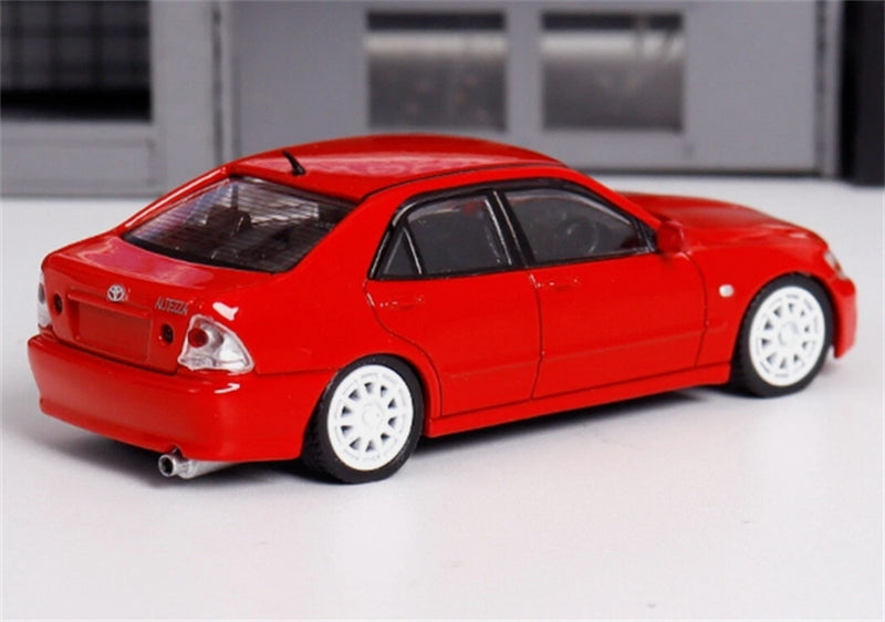 BBS Toyota Altezza RS200 SXE10 Red Limited Edition 499pcs ONLY 1:64 Car Pre-built Model