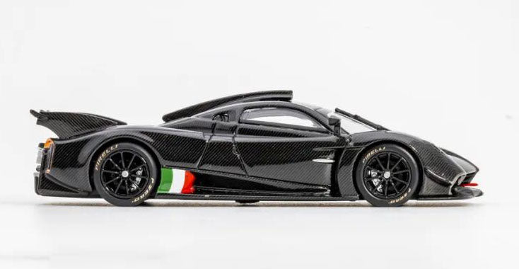 LCD 1:64 Pagani Huayra R black carbon diecast model