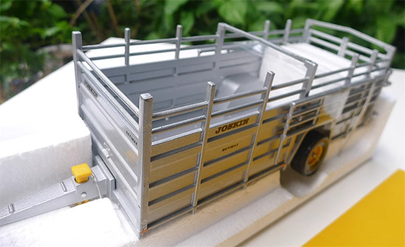 ROS Joskin Carro porta animali tractor trailer silver 1:32 Truck Accessories Pre-built Model