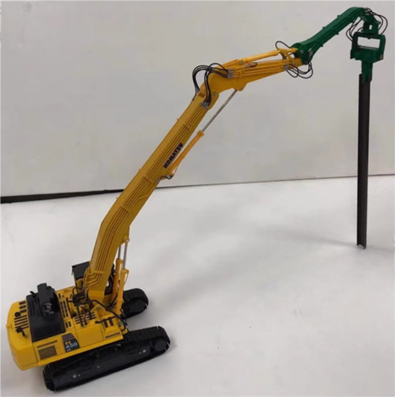 KOMATSU PC450LC-8 pile driver (green head) Limited edition commemorative edition 1:50 Truck Pre-built Model