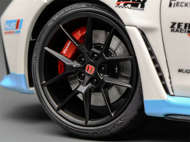 1:18 Honda Civic Type R FL5  Idemistu Motion Blue MOTORHELIX Limited Edition 499PCS ONLY DIECAST Model