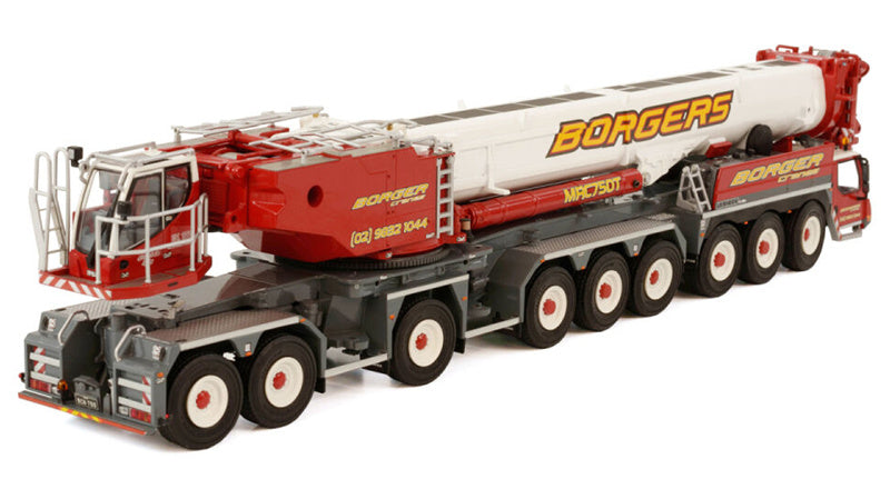 WSI  LIEBHERR LTM 1750 Borger Cranes 1:50 DIECAST Crane Truck