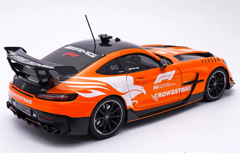 1:18 Mercedes-Benz AMG GT BLACK SERIES 2025 Orange - British Grand Prix MINICHAMPS  DIECAST Model