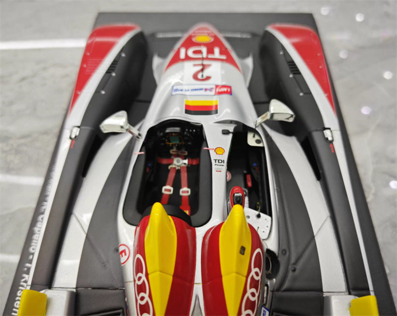 1:18 Audi R10 TDI lmp1 2008 Spark Le Mans Resin Car Model view9
