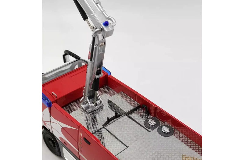 YQ VEHICLES Cobra 3 Airport Major Foam fire truck CARMICHAEL 1:43 Truck Pre-built Airliner Model Display view10