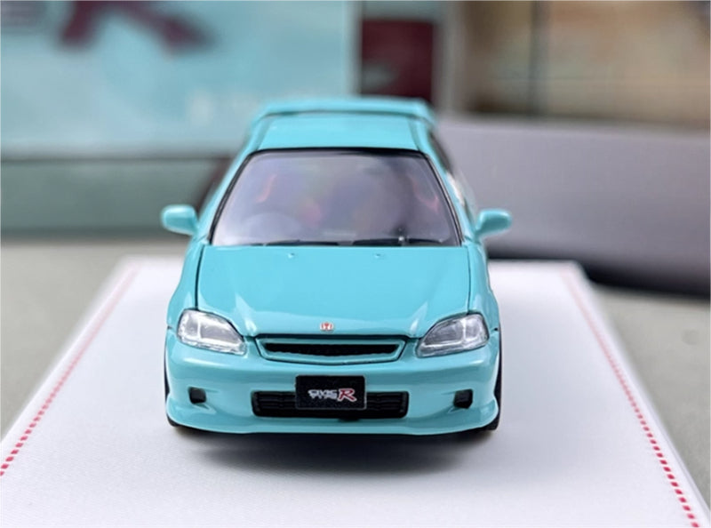 Focal Horizon Honda Civic EK9 Type-R 1st Generation Blue Limited Edition 999PCS ONLY 1:64 Car Pre-built Model view5