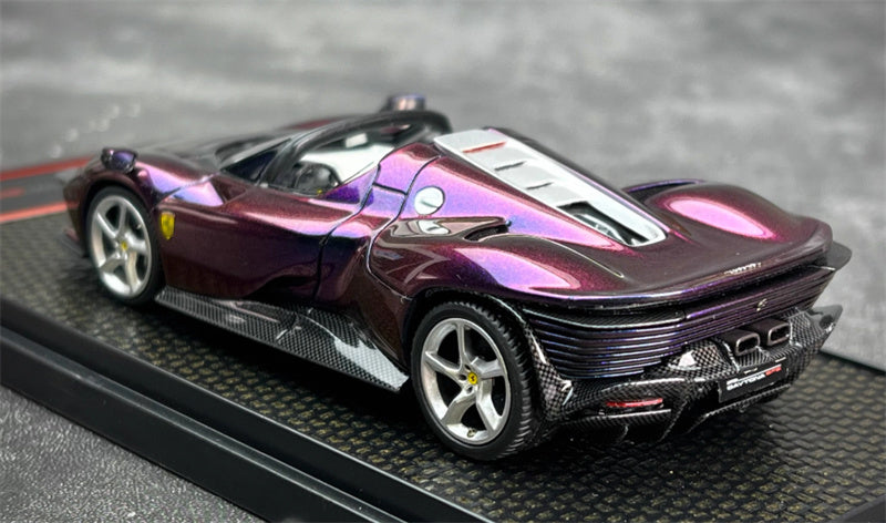 1:43 BBR MODELS Ferrari daytona sp3 convertible sports car chameleon LTD 24PCS view3