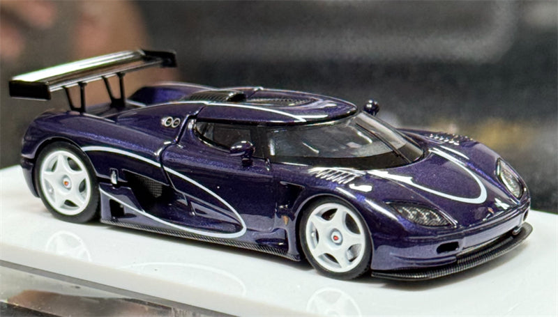 Autobots Models Koenigsegg CCGT Open Cover Edition Purple 1:64 Car Pre-built Model view4