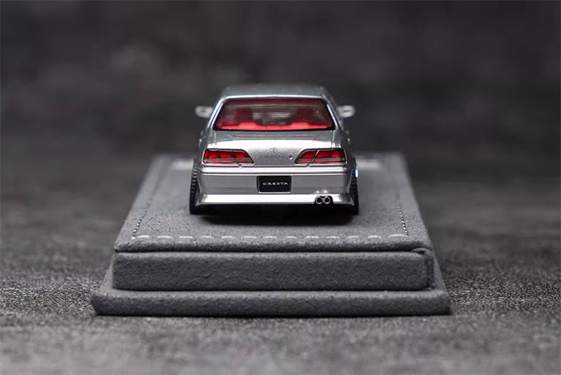 1:64 Toyota Cresta silver Mortal Model Limited Edition 1499PCS ONLY DIECAST Civil Car Model