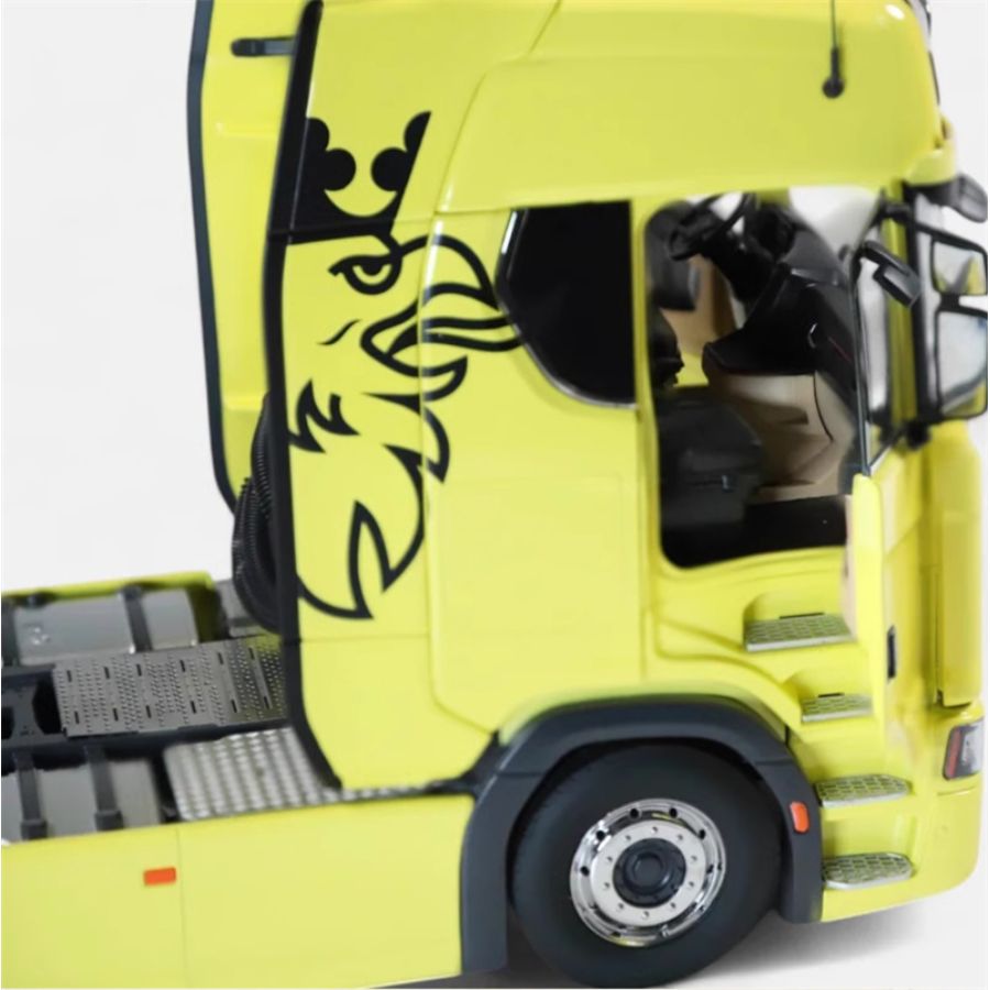 NZG Scania V8 730S 4x2 tractor yellow 1:18 DIECAST Truck Lorry