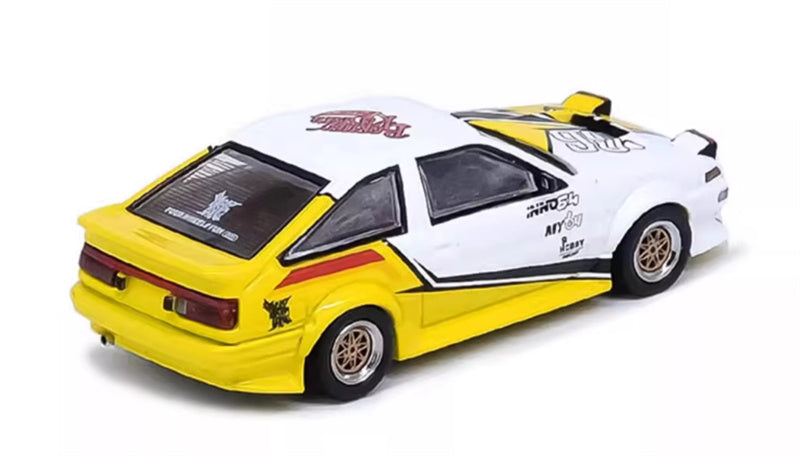 INNO64 Toyota SPRINTER TRUENO AE86 Brunei 1:64 car Pre-built Model view5