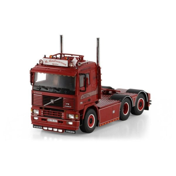 1:50 VOLVO MICHAEL ANDREASSEN F12  6X2 WSI  Red DIECAST Model