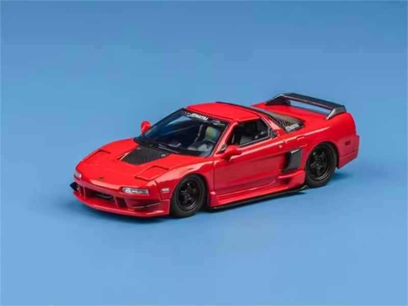 1:64 Honda Acura NSXTRA Filp-Up Light Limited Edition 499pcs ONLY  Red Finclassically DIECAST Model