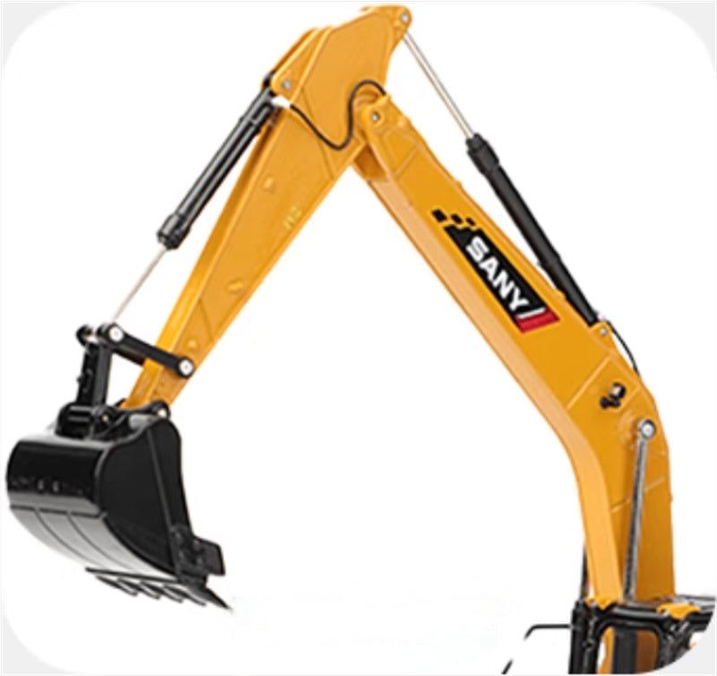 SANY SY215C-12 New Excavator Limited Edition Yellow 1:35 Truck Pre-built Model